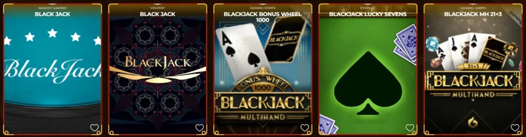 Rodeoslot Casino Tischspiele